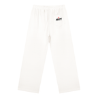 Milkyway Essential Straight-Leg Sweatpants - White